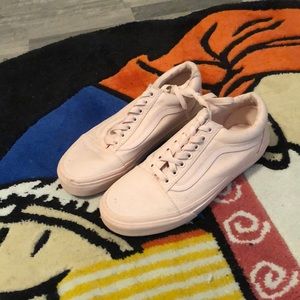 Vans Old Skool Mono Canvas Monochrome Pink Blush